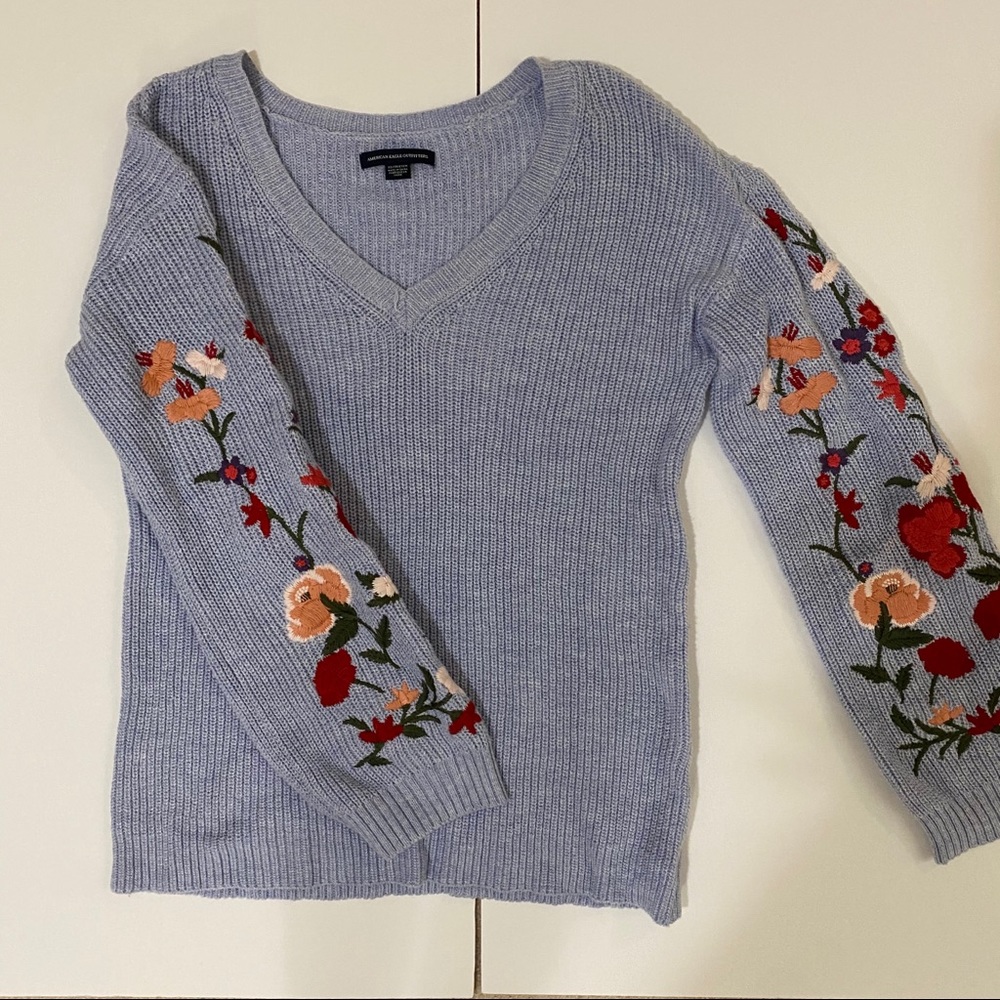 floral sweater | never worn!!